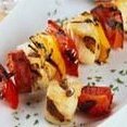 Grilled Chicken And Chorizo Skewers