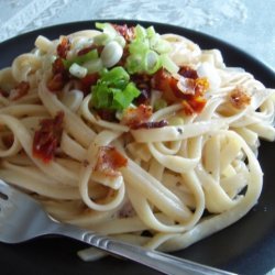 Linguine With Creamy Brie Sauce