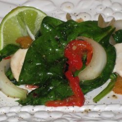 Easy Stir Fried Spinach-ci