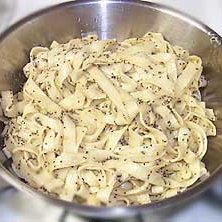 Creamy Noodles With Poppy Seeds