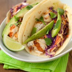 Catfish Tacos With Thai Cabbage Slaw
