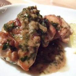 Chicken Thighs With Herbs White Wine And Lemon