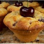 Cherry Ricotta Muffins