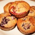 Gluten Free Dairy Free Natural Mixed Berry Muffins