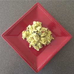 Creamy Scrambled Eggs with Spinach
