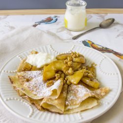 Basic Crepes with Cognac
