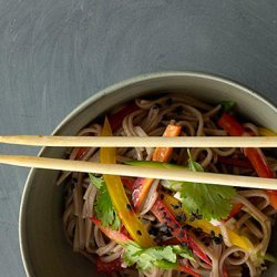 Cold Sesame Noodles with Summer Vegetables