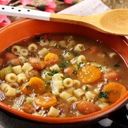 Vegetable, Bean and Pasta Soup