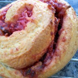 Coconut - Rosewater Spiral Bread