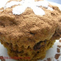 Pumpkin And Chocolate Chips Muffins