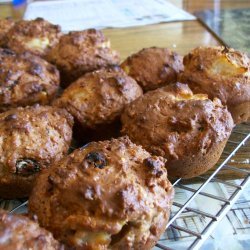 Wholesome Creamy Apple Muffins