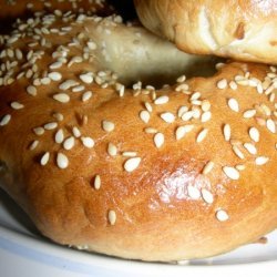Honey Onion And Sesame Bagels