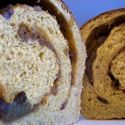 Mincemeat Swirled Pumpkin Bread