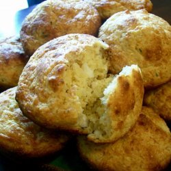 Cheesy Chive Corn Muffins