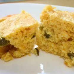 Cornbread With Cheddar And Jalapenos