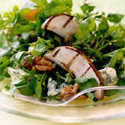 Grilled Pear And Watercress Salad