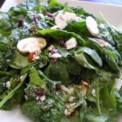 Easy Spinach  Salad