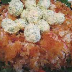 Russian Birds Nest Salad And Spread