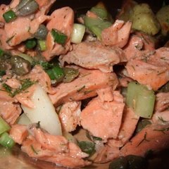 Salmon And Caper Salad
