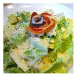 Romaine Salad With Bacon And Hard-boiled Eggs