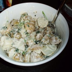 Middle-easterny Potato Salad