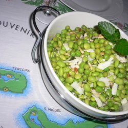 Fava Beans & English Pea Salad With Pecorini A...
