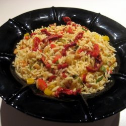 Orzo Salad With Pine Nuts And Vegetables