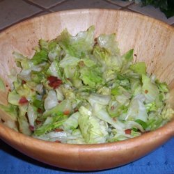 Nanas Wilted Lettuce Salad