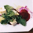 Beet Carpaccio With Goat Cheese