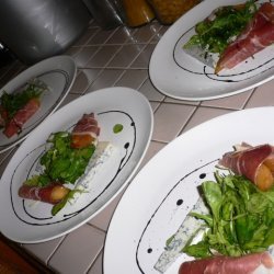 Caramelized Pears With Prosciutto And Balsamic Syr...