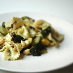 Grilled Yellow Squash And Zucchini Pasta Salad