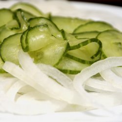 Sweet Onion And Cucumber Salad