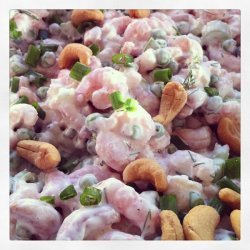 Cashew, Shrimp & Pea Salad