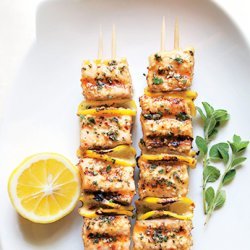 Spiced Salmon Kebabs