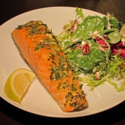 Slow-Baked Salmon with Lemon and Thyme