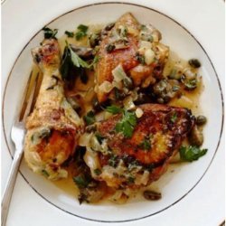 Fennel-Dusted Chicken with Brown Butter and Capers