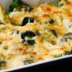 Broccoli-Parmesan Gratin