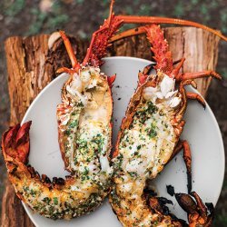 Lobster with Garlic Butter