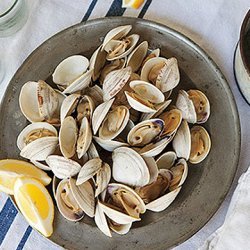 Grilled Clams with Herb Butter