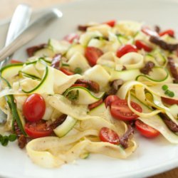 Raw Vegetable Pasta Salad