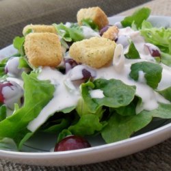 Artisan Lettuce Salad With Creamy Zinfandel Vinaig...