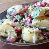 Spicy Red Skin Dill Potato Salad