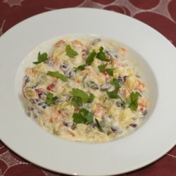Russian Salad - Albanian Way