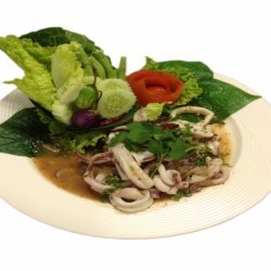 Spicy Squid Salad Thai Style