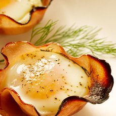 Maple Ham And Egg Cups