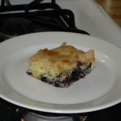 Blueberry Coffee Cake Streusel