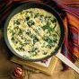 Pea And Spinach Frittata