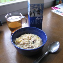 Energy Boost Oatmeal Porridge Breakfast