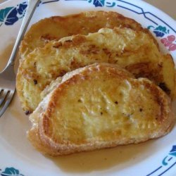 Apple Vanilla Almond French Toast