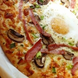 Sunny Side Up Pizza